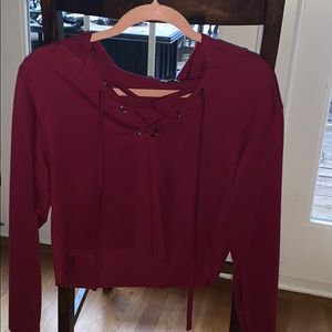 Cropped hoodie, cute, stylish